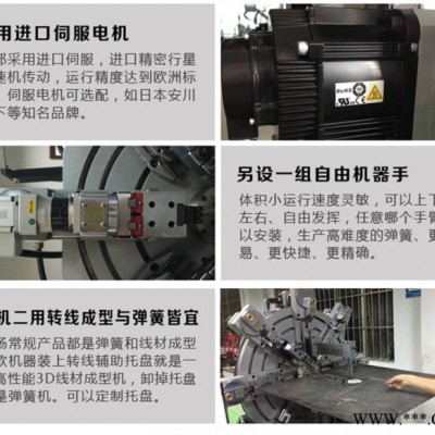 东莞小型数控电脑弹簧机 3D线材成型机厂家