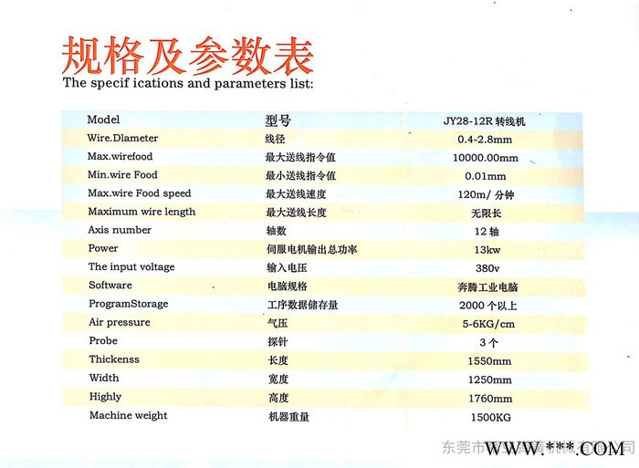 精业JY28-12R数控弹簧机