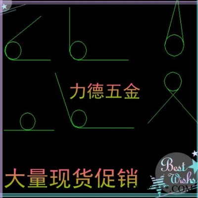 扭簧现货线径0.8外径6圈数2脚长19角度90抗疲劳材质 定做弹簧促销