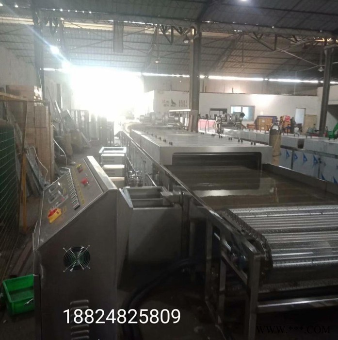 通讯系统壳除油清洗机  冲压件 灯杯除油超声波清洗烘干机 案例晨丰 创鑫鸿胜图1