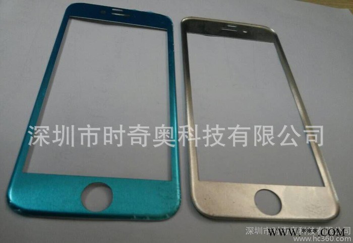 iPhone6手机钢化玻璃铝片 钛合金冲压件 五金冲压件加工