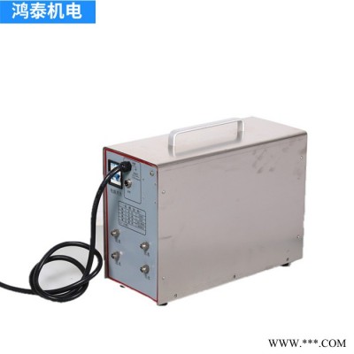 鸿泰6KVA中频炉厂家6KW 超高频感应加热机手提式焊接 熔炼 锻造 淬火 热处理 热配合