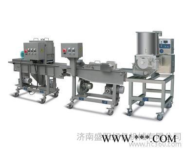 供应盛阳好亿成型机100供应100全自动肉饼成型机生产线图1