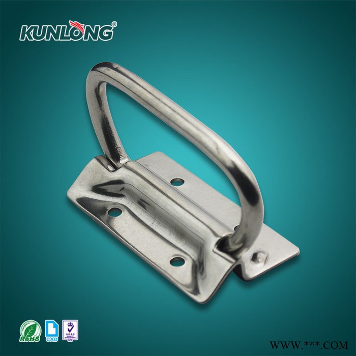 尚坤SK4-022-1S不锈钢折叠拉手|弹簧折叠拉手|弹簧复位拉手|自动回位拉手|小型集装箱拉手