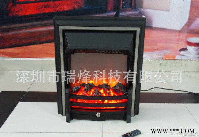 壁炉炉芯超薄 火炉 暖炉 开放式木炭外露欧式壁炉田园遥控取暖