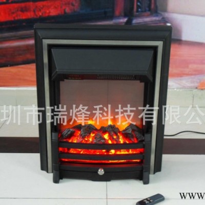 壁炉炉芯超薄 火炉 暖炉 开放式木炭外露欧式壁炉田园遥控取暖