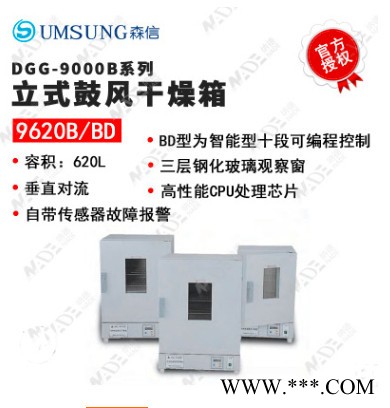 供应 森信电热烘箱 DGG-9620BD 立式烘箱 电热烘箱 恒温烘箱 鼓风烘箱 烘箱厂家 烘箱价格图1