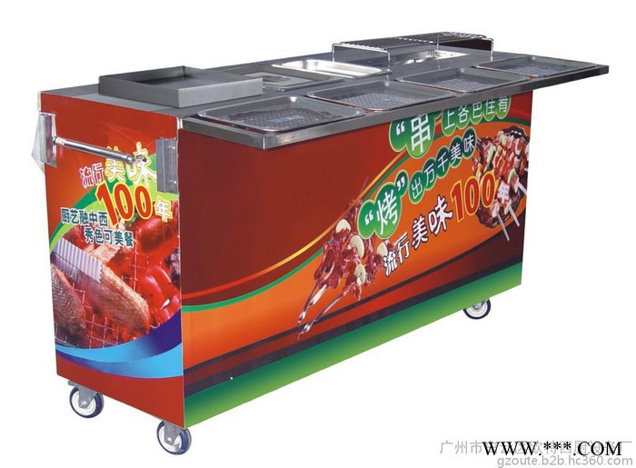 供应西厨设备 新款烧烤美食车** 燃气烧烤美食车OT-115 欧特燃气 电热烧烤炉系列
