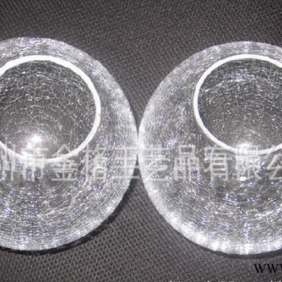 炸水玻璃球，炉台吹制玻璃球，玻璃制品 裂纹玻璃球