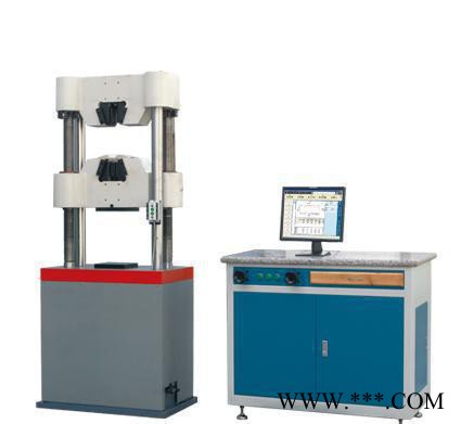 WEW-1000KN金属材料液压拉力试验机，金属弯曲、剪切试验机