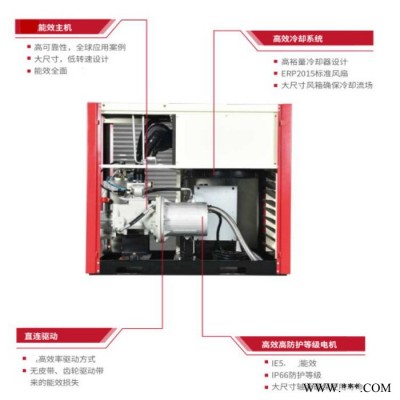 进口品牌空压机 美国格南登福GD 英格索兰集团产品 GDK系列75kW螺杆式空气压缩机江苏空压机欢迎来电咨询