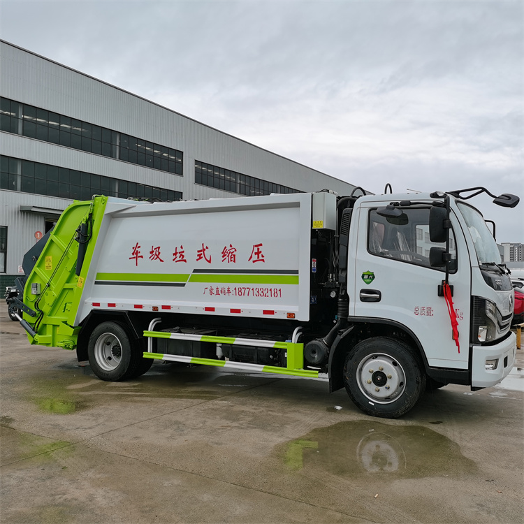炉霍5吨勾臂垃圾车环卫压缩垃圾车包送车上户可先验车后付款