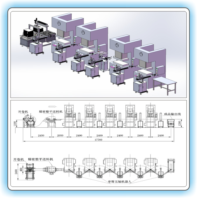 4-5轴冲压方案