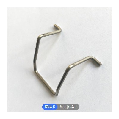 川大工厂销售0.3-8.0线径不锈钢丝铁丝折弯线成型加工异形弹簧