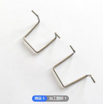 川大工厂销售0.3-8.0线径不锈钢丝铁丝折弯线成型加工异形弹簧图2