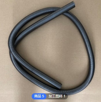 生产通水管积水弹簧 塑胶机软管保护套弹簧不锈钢护管长弹簧定做图2