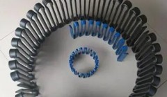 蛇形弹簧用弹性材料制作而成