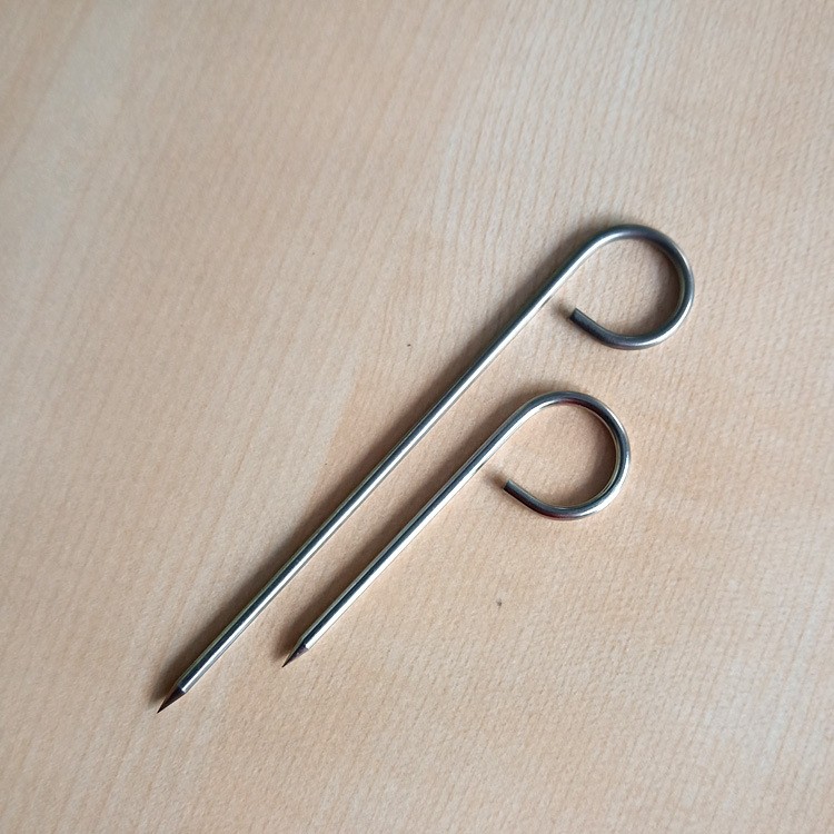 非标订制异型磨尖弹簧 五金工艺品弹簧 焊钢珠饰品弹簧